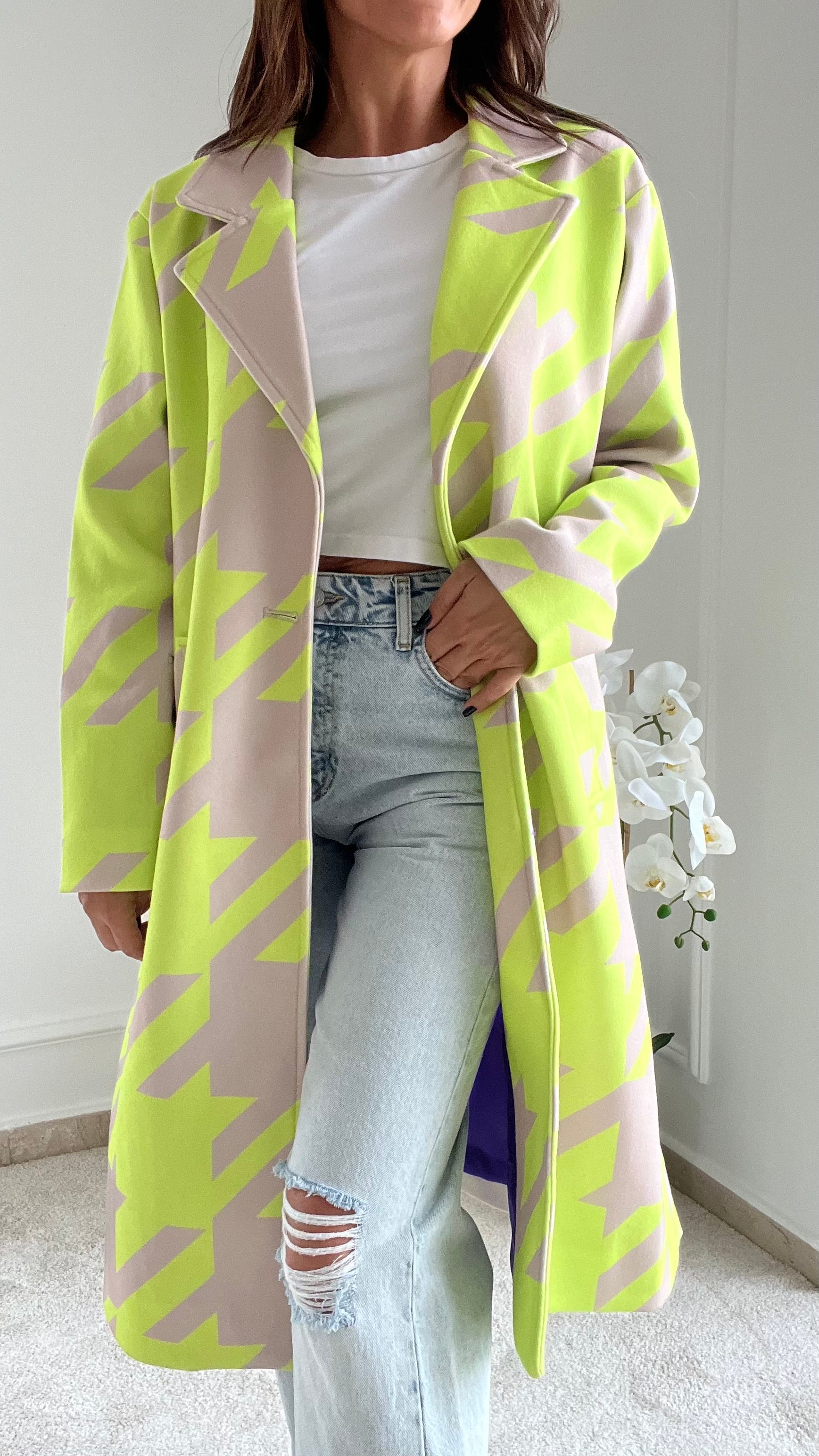 Lime Neon Coat